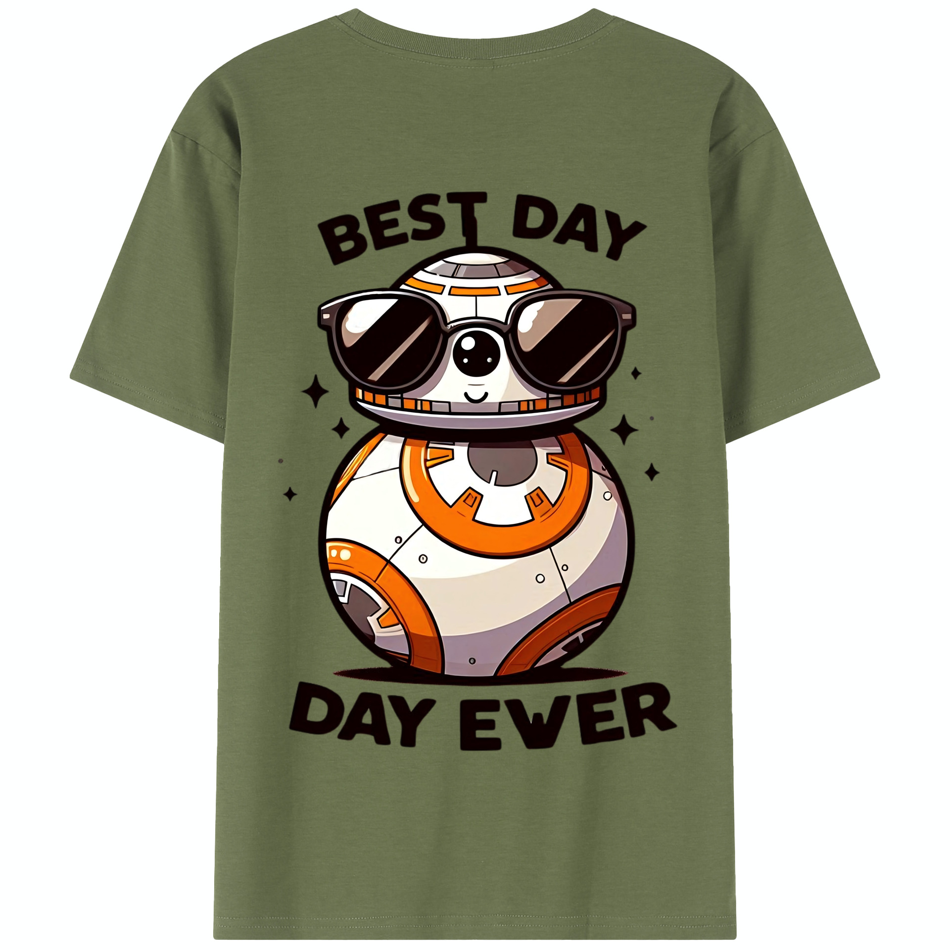 （画像用） スター・ウォーズ Star Wars 綿100％半袖Tシャツ（背面プリント）